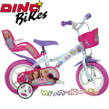 Dino Bikes Barbie Детски велосипед за момиче 12'' 8006817905141